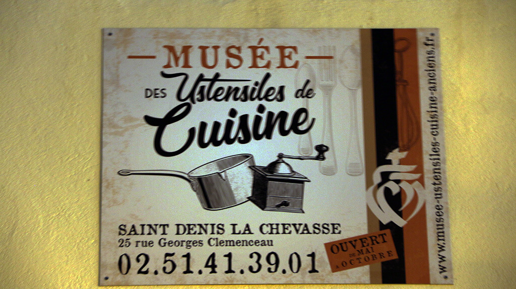 Des courts-métrages à St Denis la Chevasse Musée des Ustensiles de Cuisine Anciens