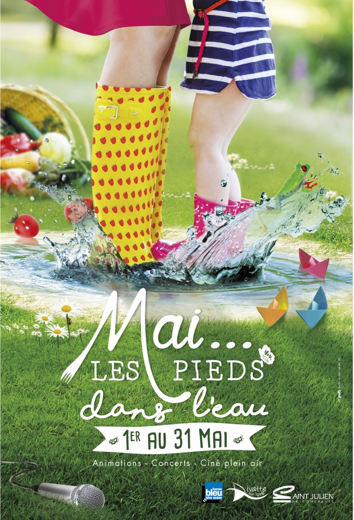 Le plein de Super participe à Mai les pieds dans l'eau à Saint-Julien-de-Concelles