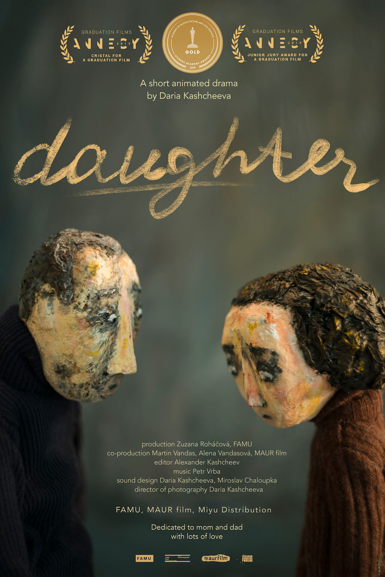 le court-métrage Daughter sélectionné pour le festival de la boite carrée 