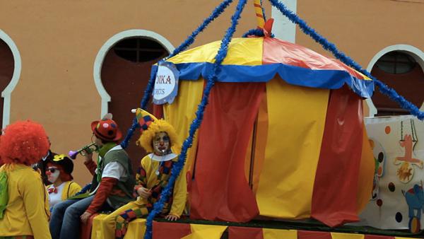 la Boite Carrée au carnaval de Reguengos de Monsaraz