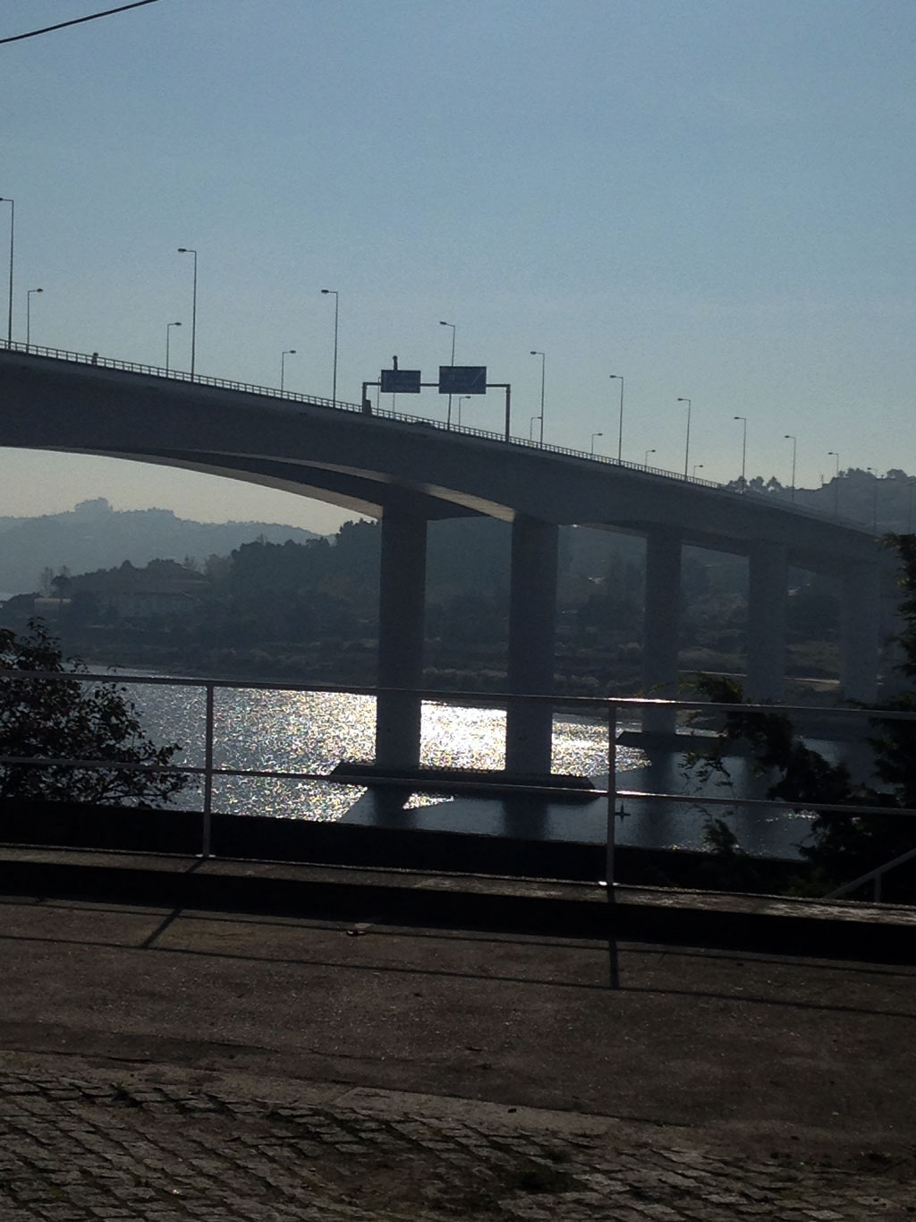 pont Freixo à Porto vu du CACE cultural
