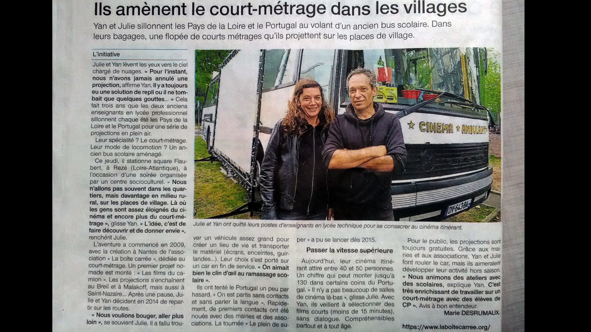 article Ouest-France
